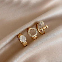 Load image into Gallery viewer, Luxury Gold Statement Rings