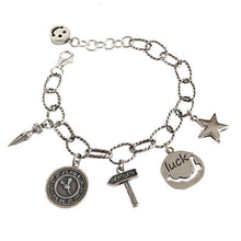Load image into Gallery viewer, Smile Sterling Silver Charm Bracelet