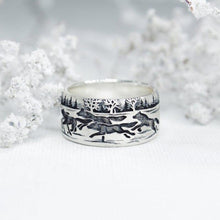 Load image into Gallery viewer, Animal Kingdom Engraved Rings