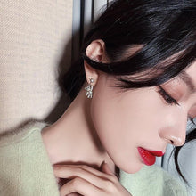 Load image into Gallery viewer, Crystal Teddy Bear Earrings