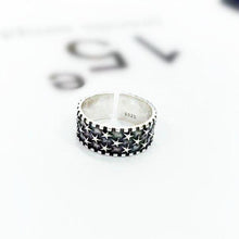 Load image into Gallery viewer, Silver Star Ring