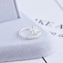Load image into Gallery viewer, Cherry Blossom 925 Sterling Silver Ring
