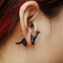 Load image into Gallery viewer, Brontosaurus Dinosaur Earrings