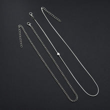 Load image into Gallery viewer, Silver Heart Anklet