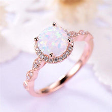 Load image into Gallery viewer, Rose Gold Opal Ring