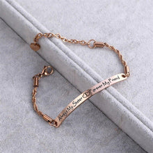 Load image into Gallery viewer, ‘Always My Sister' Inspirational Bracelet