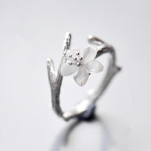 Load image into Gallery viewer, White Cherry Blossom Ring