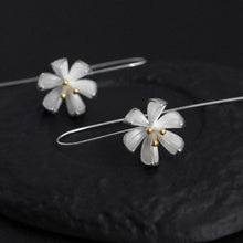 Load image into Gallery viewer, Handmade Lotus Flower Earrings