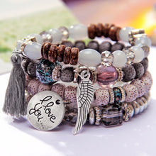 Load image into Gallery viewer, 'I Love You' Angel Bracelet Set