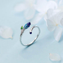 Load image into Gallery viewer, Flower Bud 925 Sterling Silver Ring