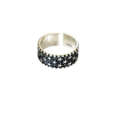 Load image into Gallery viewer, Silver Star Ring