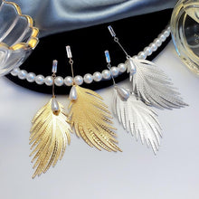 Load image into Gallery viewer, Leaf Statement Earrings