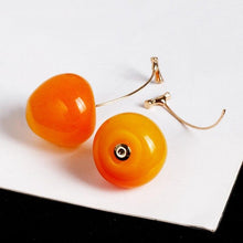 Load image into Gallery viewer, Celia Yellow Cherry Earrings