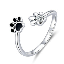 Load image into Gallery viewer, Furry Friend 925 Sterling Silver Ring