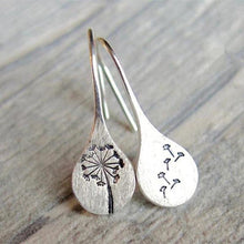 Load image into Gallery viewer, ‘Make A Wish’ Dandelion Earrings