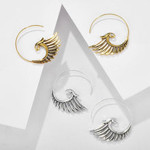Load image into Gallery viewer, Angel Wing Statement Earrings