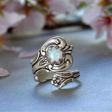 Load image into Gallery viewer, White Fire Opal Ring