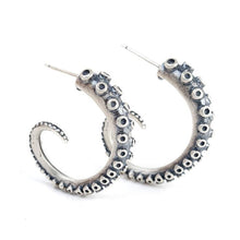 Load image into Gallery viewer, Octopus Hoop Earrings