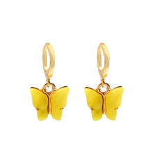 Load image into Gallery viewer, Butterfly Charm Earrings