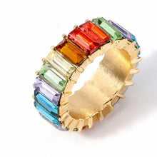 Load image into Gallery viewer, Multi-Colored Stackable Rings