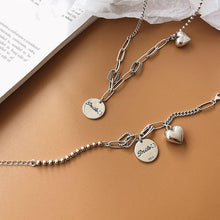 Load image into Gallery viewer, Smile & Heart Charm Necklace