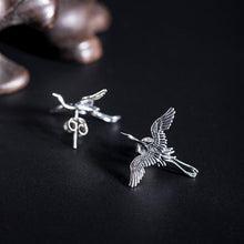 Load image into Gallery viewer, Flying Crane Earrings