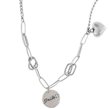 Load image into Gallery viewer, Smile & Heart Charm Necklace
