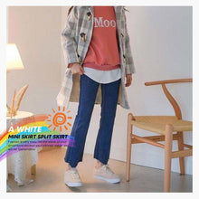 Load image into Gallery viewer, Mini Skirt Split Skirt