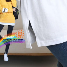 Load image into Gallery viewer, Mini Skirt Split Skirt