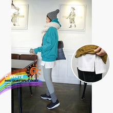 Load image into Gallery viewer, Mini Skirt Split Skirt