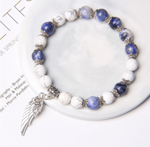 Load image into Gallery viewer, Angel Wing Quartz Crystal Bracelet
