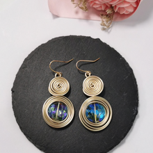 Load image into Gallery viewer, Handmade Crystal Statement Earrings