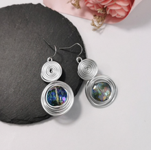 Load image into Gallery viewer, Handmade Crystal Statement Earrings