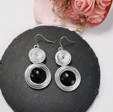 Load image into Gallery viewer, Handmade Crystal Statement Earrings