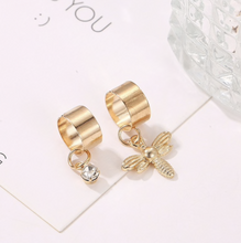 Load image into Gallery viewer, Honey Bee Earring Cuffs