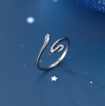 Load image into Gallery viewer, Sterling Silver Snake Ring