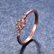 Load image into Gallery viewer, 925 Sterling Silver Snowflake Ring