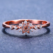 Load image into Gallery viewer, 925 Sterling Silver Snowflake Ring