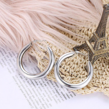 Load image into Gallery viewer, Thick Hoop Earrings