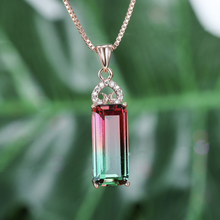 Load image into Gallery viewer, Ombre Crystal Necklace