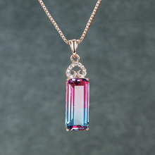 Load image into Gallery viewer, Ombre Crystal Necklace