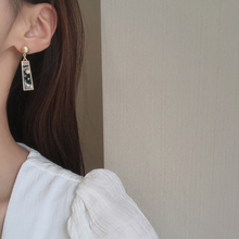 Load image into Gallery viewer, Moon & Cloud Drop Earrings