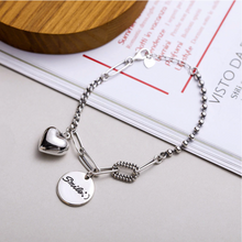 Load image into Gallery viewer, Smile & Heart Charm Bracelet