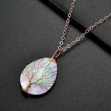 Load image into Gallery viewer, Orelia Tree of Life Necklace