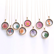 Load image into Gallery viewer, Dried Flower Necklace