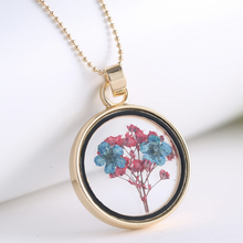 Load image into Gallery viewer, Dried Flower Necklace