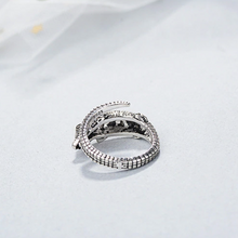 Load image into Gallery viewer, Crocodile Sterling Silver Ring