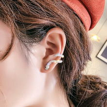 Load image into Gallery viewer, Crystal Snake Earrings