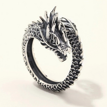 Load image into Gallery viewer, Dragon Sterling Silver Ring