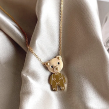 Load image into Gallery viewer, Teddy Bear Pendant Necklace